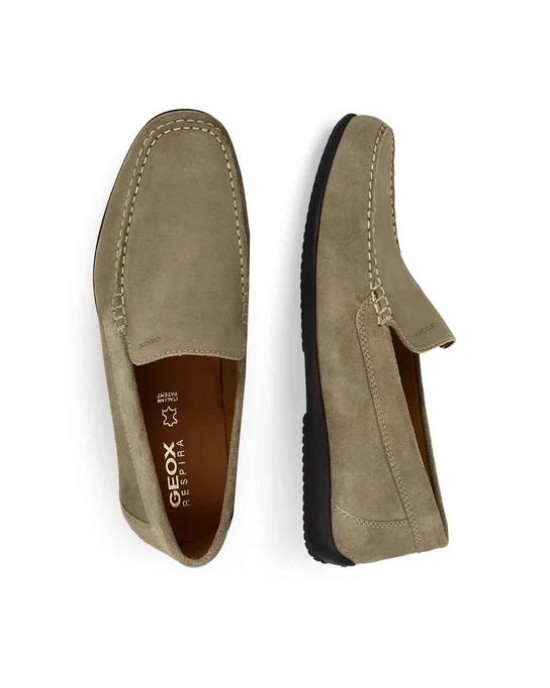 GEOX Shoes, Men's Suede Moccasins U020Wa