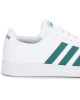 Adidas Shoes, Mens Trainers in White Green Leather