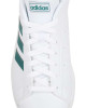 Adidas Shoes, Mens Trainers in White Green Leather