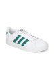 Adidas Shoes, Mens Trainers in White Green Leather