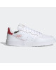 Adidas Shoes, Mens Supercourt Trainers in White red Leather