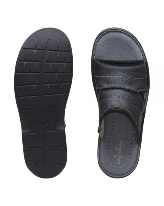 Clarks Slipper,  Slip-on Leather Sandals