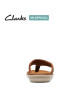 Clarks Slipper, Brown Leather Flip-Flops Sandals Shoes