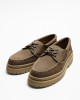 ZARA Shoes, Classic with Khaki Color Suede Leather