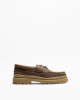 ZARA Shoes, Classic with Khaki Color Suede Leather