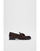 ZARA Shoes, Brown Leather Loafers 