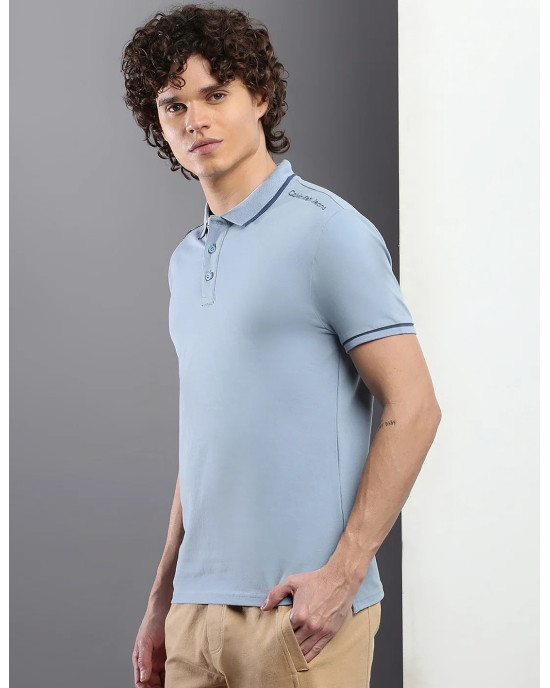 Calvin Klein Jeans T-Shirt, Polo Collar Slim Fit T-shirt