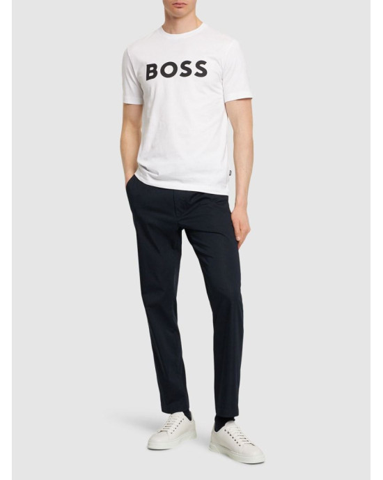 HUGO BOSS T-Shirt, Men's White T-Shirt