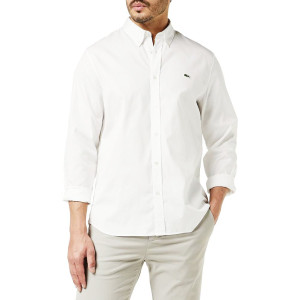 LACOSTE Shirt -White Men’s Shirt