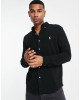 Polo Ralph Lauren Shirt, icon logo button down pique shirt in black