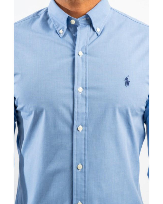 Polo Ralph Lauren Shirt, icon logo button down pique shirt