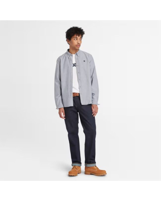 Timberland Shirt, Men's Milford Oxford Solid Shirt