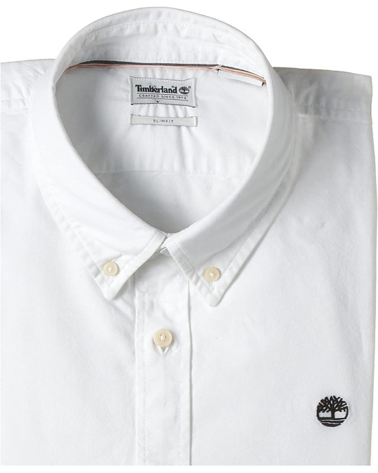 Timberland Shirt, Men's Milford Oxford Solid Shirt