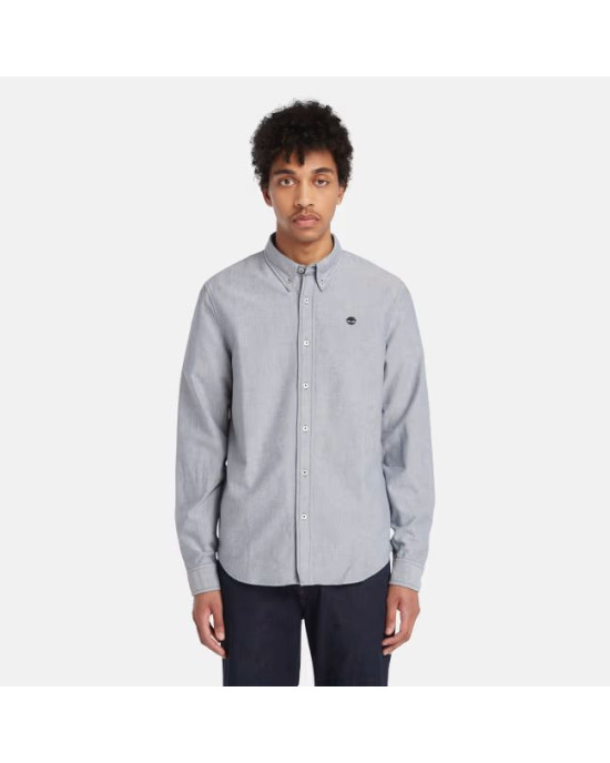 Timberland Shirt, Men's Milford Oxford Solid Shirt