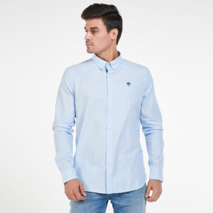 Timberland Shirt, Men's Milford Oxford Solid Shirt