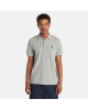 Timberland T-Shirt, Men's Basic Logo Polo Shirt, Gray