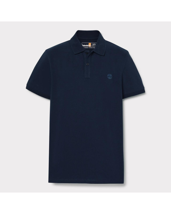 Timberland T-Shirt, Men's Basic Logo Polo Shirt, Navy