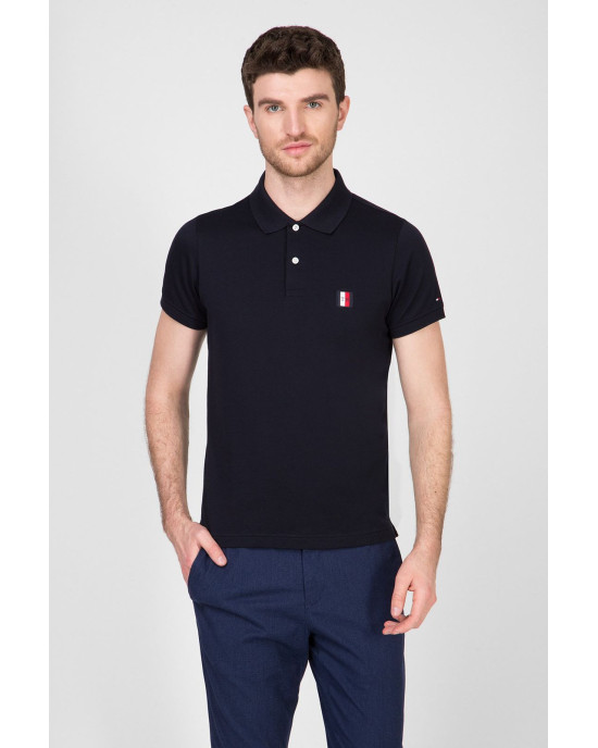 Tommy Hilfiger T-Shirt, Navy T-Shirt For Men's