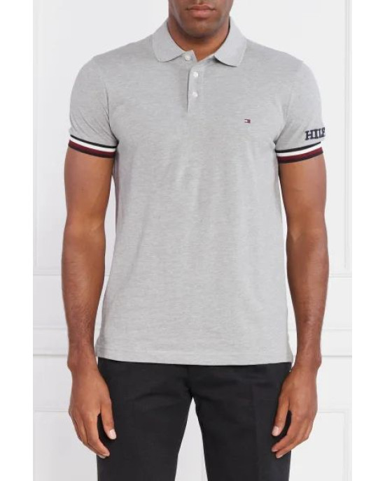 Tommy Hilfiger T-Shirt, Gray T-Shirt For Men's