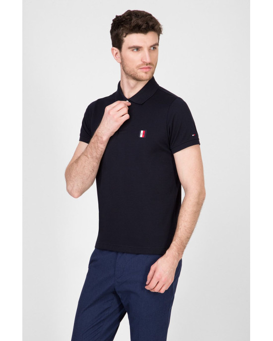 Tommy Hilfiger T-Shirt, Navy T-Shirt For Men's