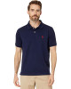 U.S. Polo Assn T-Shirt, Polo Neck Navy T-Shirt For Men's