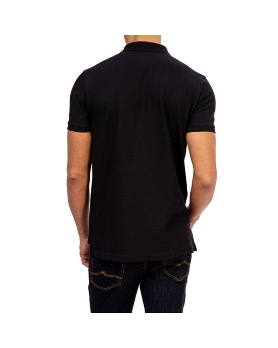 U.S. Polo Assn T-Shirt, Polo Neck Black T-Shirt For Men's