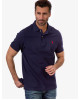 U.S. Polo Assn T-Shirt, Polo Neck Navy T-Shirt For Men's