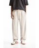 PULL&BEAR Sweatpants, Light Gray Straight-leg joggers For Men's