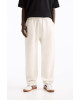 PULL&BEAR Sweatpants, Beige Straight-leg joggers For Men's