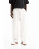 PULL&BEAR Sweatpants, White Straight-leg joggers For Men's