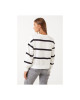 ONLY sweatshirt , Oversized  striped sweatshirt For Women's