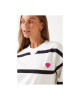 ONLY sweatshirt , Oversized  striped sweatshirt For Women's