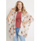 maurices Kimono, Floral Dot Textured Kimono For Women's