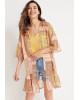 maurices Kimono, Mixed Print Scarf Kimono For Women's