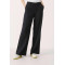 Stradivarius Pants, Linen Black For Women's