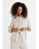 Stradivarius Shirt, Linen Shirt For Women's