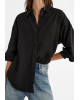 Stradivarius Shirt, Linen Shirt For Women's