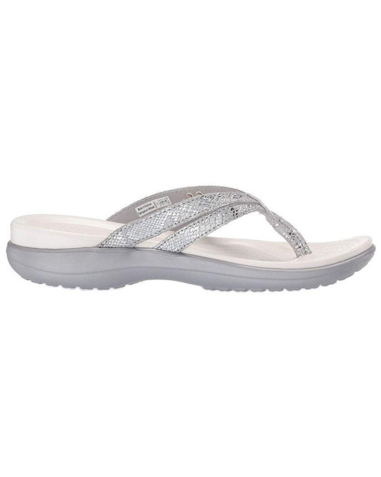 Crocs Slipper, Gray Strappy Flip-Flops