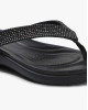 Crocs Slipper, Black Strappy Flip-Flops