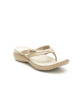 Crocs Slipper, Baige Strappy Flip-Flops