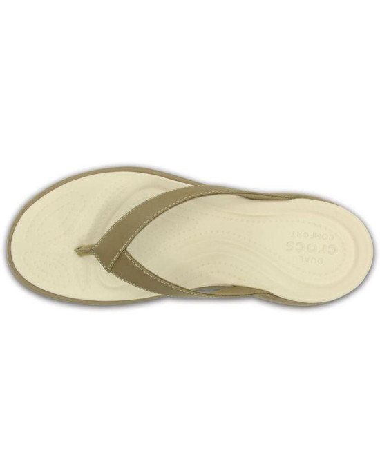 Crocs Slipper, Brown Capri Flipflops