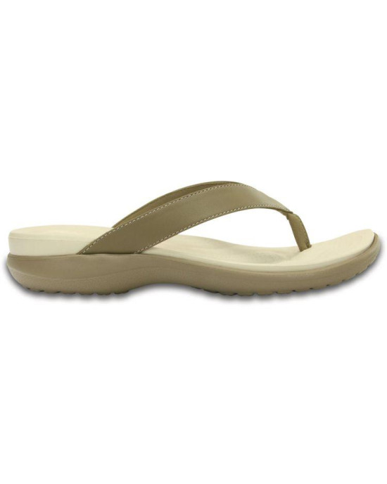 Crocs Slipper, Brown Capri Flipflops