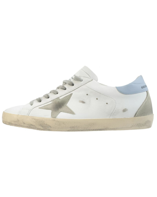 GOLDEN GOOSE Shoes, Super Star White Ice Blue (Women's)