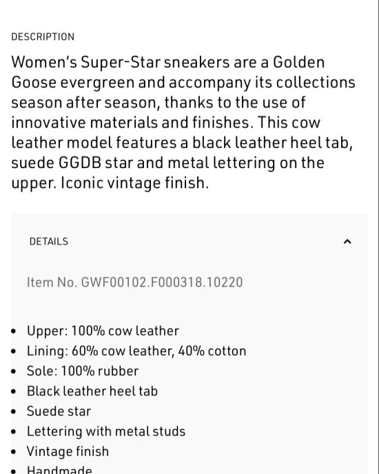 GOLDEN GOOSE Shoes, Super Star  (Women's)