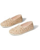 Toms Shoes, Alpargata Natural Sun Bleached Cheetah Slip On Flats