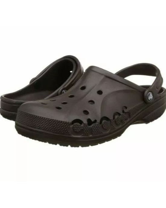 Crocs Clog/Shoes,- Brown Comfort Classic Clogs