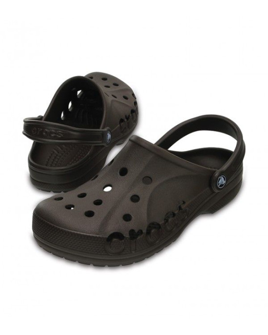 Crocs Clog/Shoes,- Brown Comfort Classic Clogs